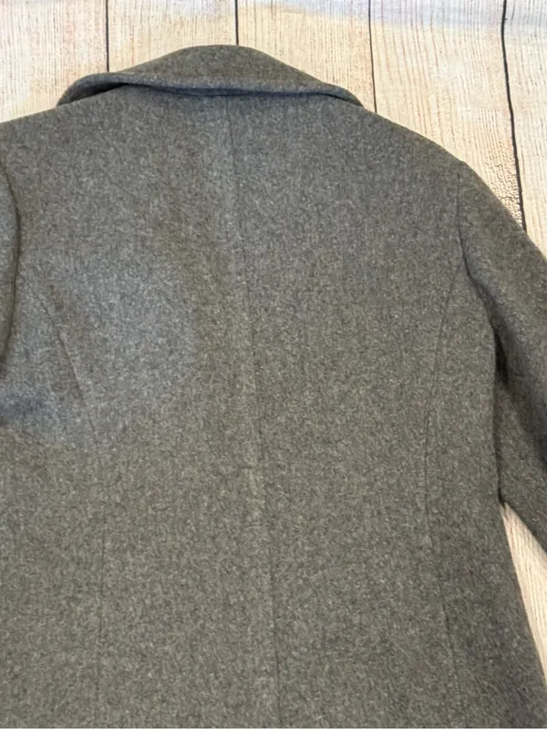Bromleigh The Classic Peacoat Dark Gray 100% Pure Wool Double Breasted Jacket S - Image 9