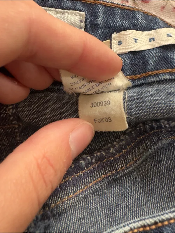 Vintage Old Navy Denim Mini Skirt - Blue - Image 4