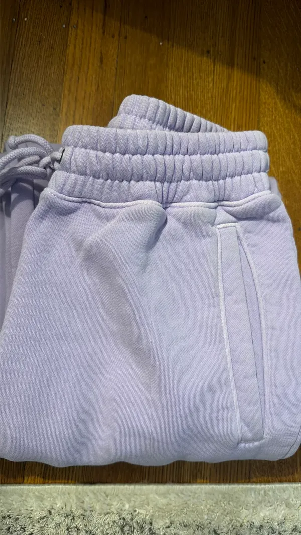 Abercrombie Purple Sweatpants Medium - Image 3