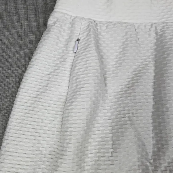Tail Skort Womens XS White Textured Athletic Built In Shorts Stretch Pockets - Image 7