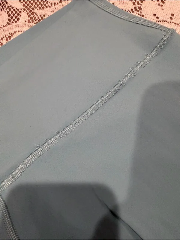 Turquoise High-Waist Active Leggings - Image 3