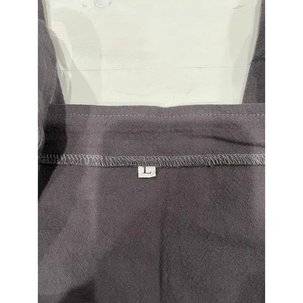 Comfy‎ Size large grey pants overalls Gray - Image 3