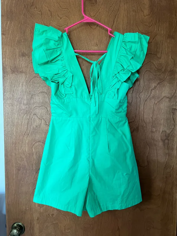 Day and Moon romper Green - Image 2