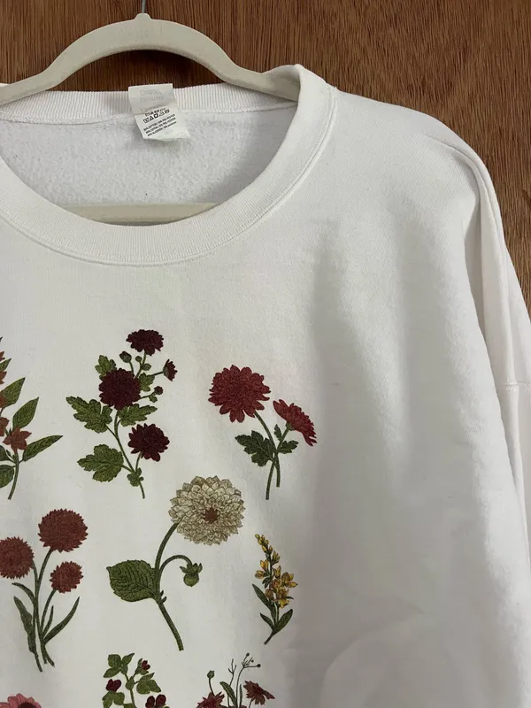 Wildflower vintage crewneck White Size L - Image 3