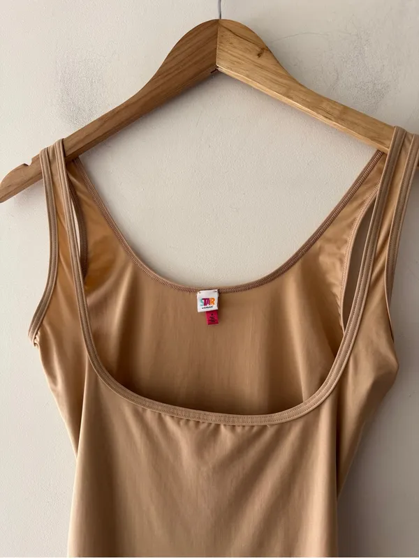 Spanx Star Power‎ Body Shapewear Nude Tan Knee Length - Image 2