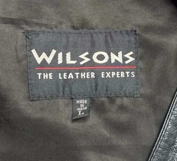 Wilson's Leather Leather button up vest - Image 2