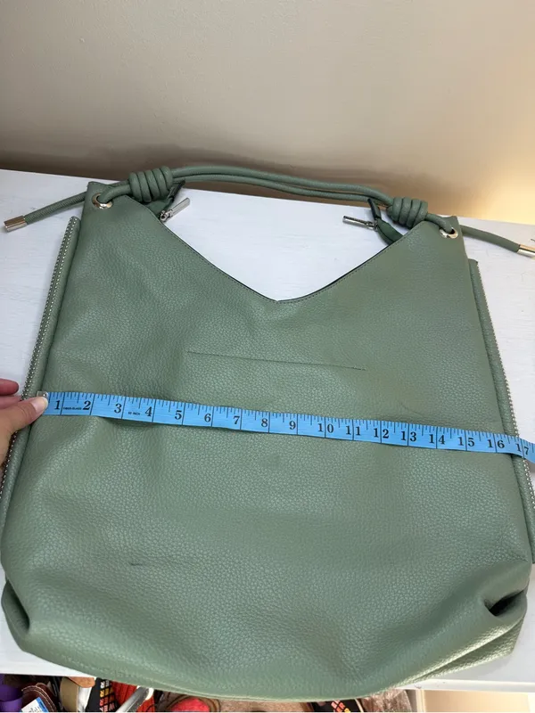 Montana West Slouchy Shoulder Bag Knotted Hobo Bag Green - Image 14