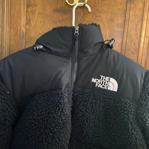 The North Face Nuptse Puffer Jacket In Black - Image 5