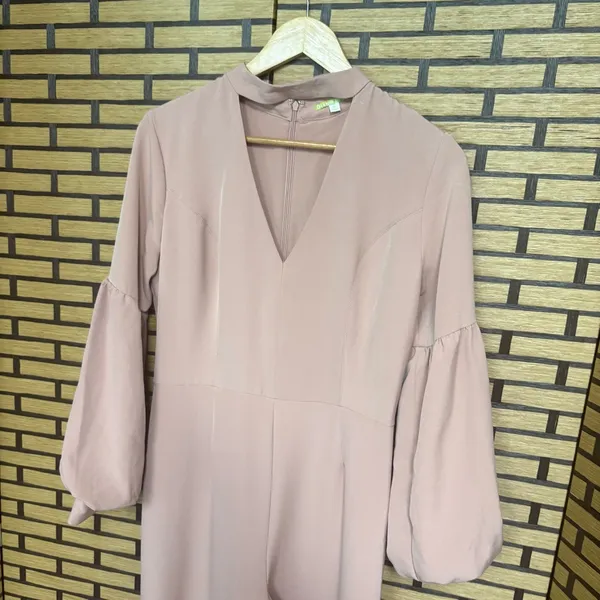 Gianni Bini Pale Pink Jumpsuit Size Medium‎ - Image 4