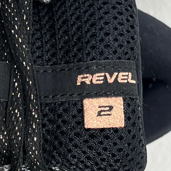 Brooks Revel 2 Womens Running Shoes Size 6 Black Rose Gold Knit 1202811B038 - Image 12