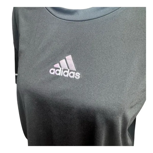 Adidas AEROREADY Black Training Tee Size Medium Activewear Gym Top - Image 4