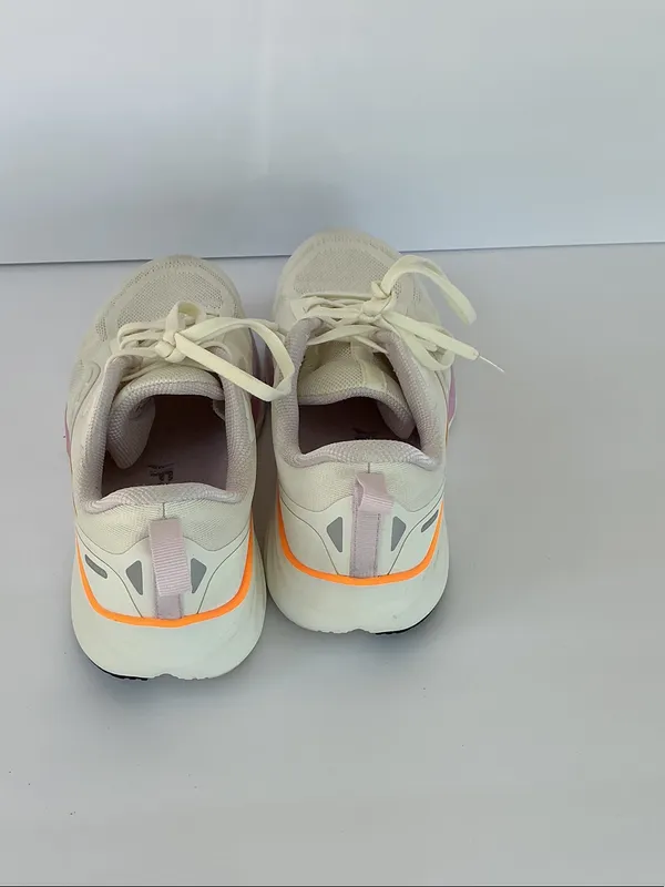 Saucony Women's Cream Running Sneakers with Pastel Pink and Orange Accents - Image 5