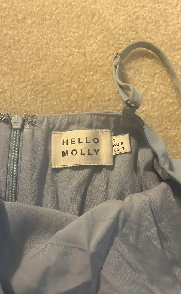 Hello Molly Blue Dress - Image 4