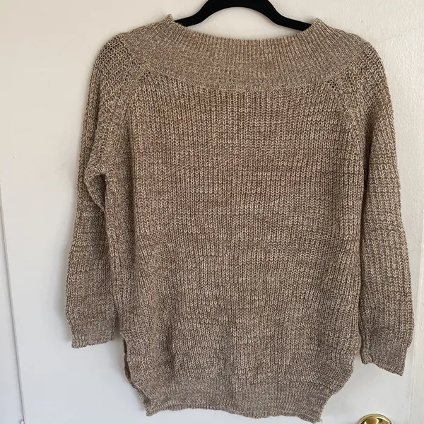 Cozy brown sweater Tan Size M - Image 3