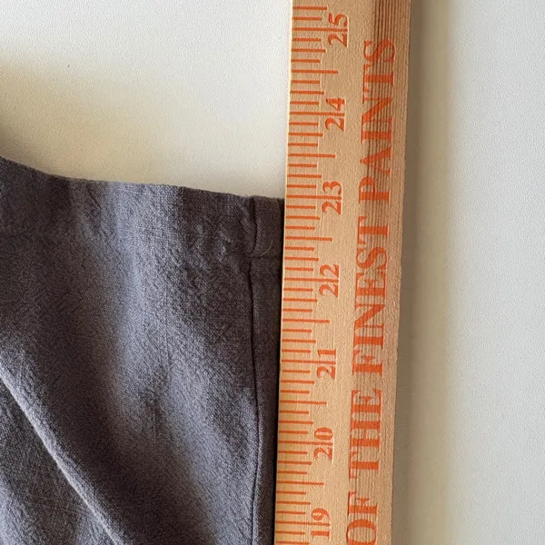 Annie Wear LA Women's Jumpsuit Casual Tie Strap Gray Plax Viscose‎ Blend Size L - Image 6