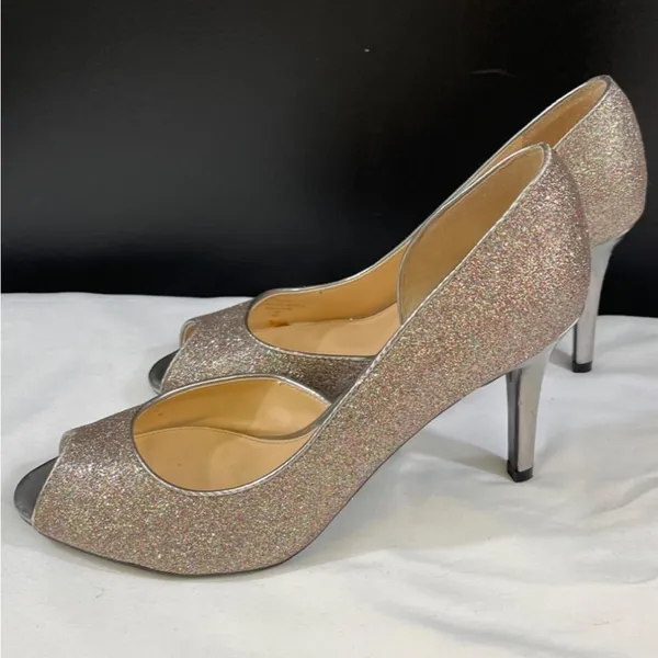 Marc Fisher Joey Women's Multicolor Metallic Shoes/Heels Sz 8M SKU 5450 - Image 3