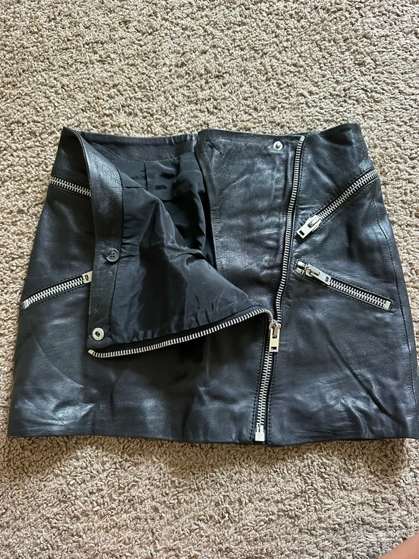 The Kooples Leather Skirt - Image 2