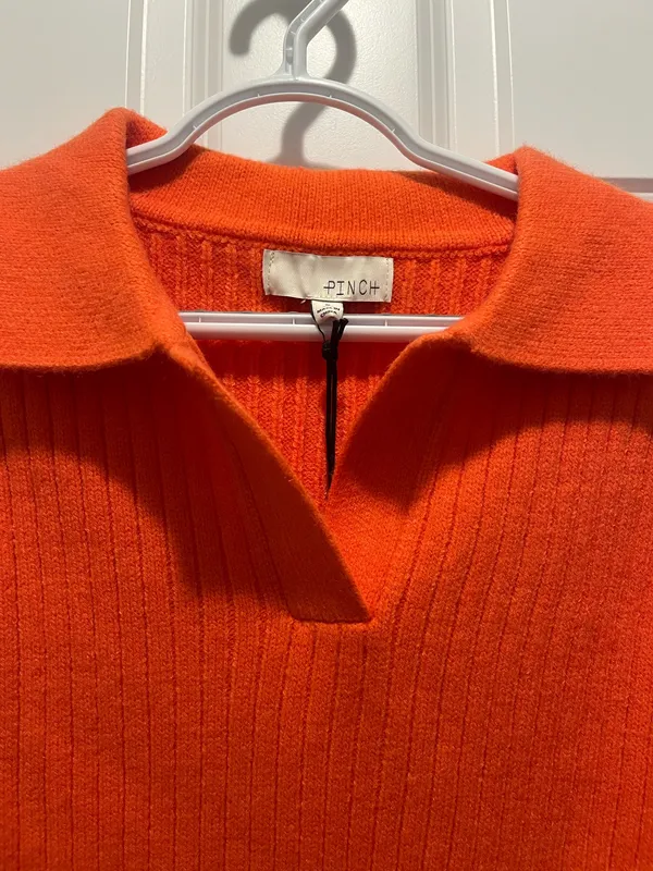 Pinch orange sweater - Image 3