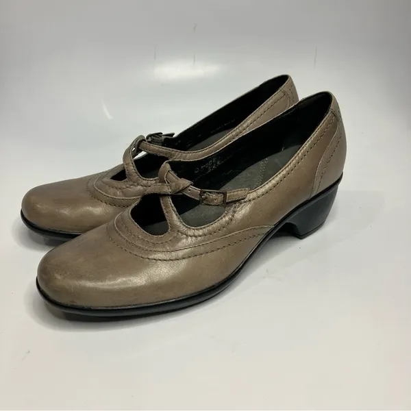 Clarks‎ leather pumps comfort shoes size 8 - Image 3