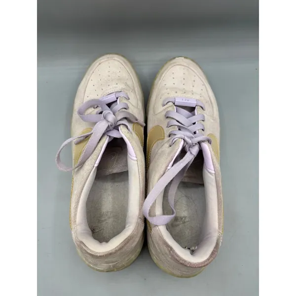 Nike Air Force 1 Sage LX Low Womens 8.5 Violet Mist Suede Sneakers AR5409-500‎ - Image 4