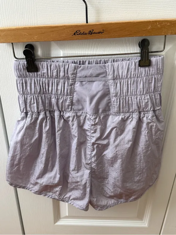 Free People The Way Home Shorts in Lavender - Image 3