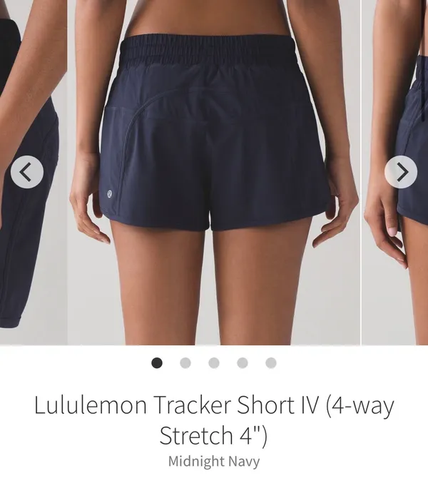 Lululemon Heather Grey Track That Short 5” - Image 5