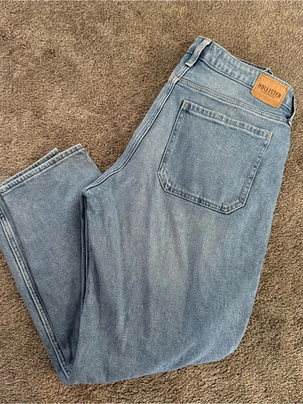 Hollister denim jeans 11R mom jean y2k - Image 4