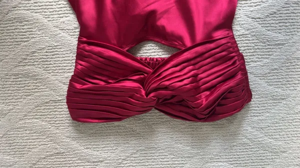 Princess Polly Wine Red Mini Dress - Image 2