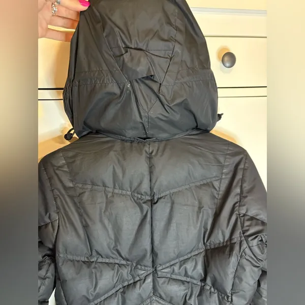 Patagonia Down With It Parka Black Size Small - Image 5