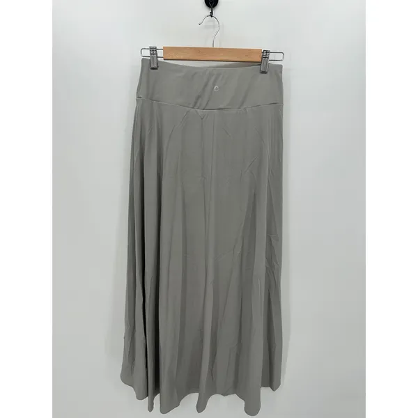 Modest Swim Skirt Built in Shorts Faux‎ Wrap Ruffle Midi Pull on Stretch Waist M - Image 2