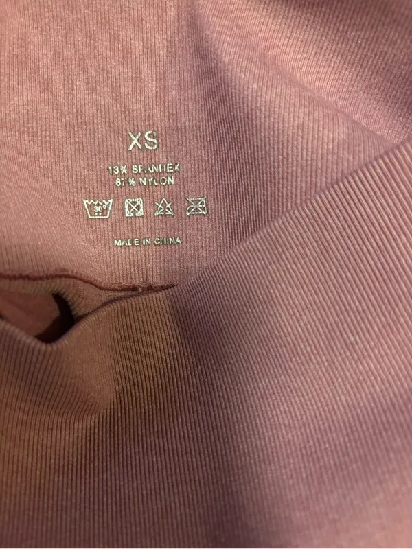 NVGTN Pastel Pink NV Seamless Leggings sz XS - Image 3