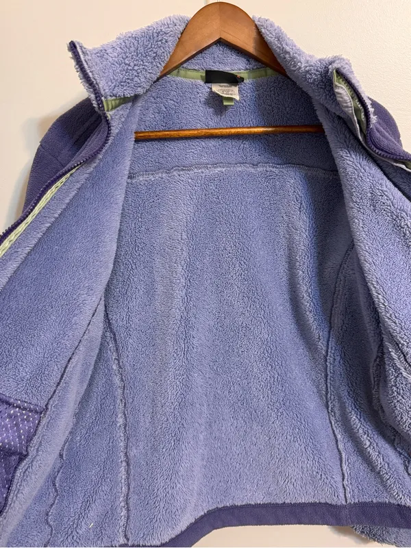 Vintage Patagonia Synchilla Women’s XL Purple Fleece Jacket Costa Rica - Image 10