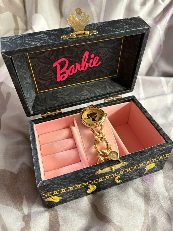 Vintage Limited Edition Charming Barbie Fossil Watch - Image 2
