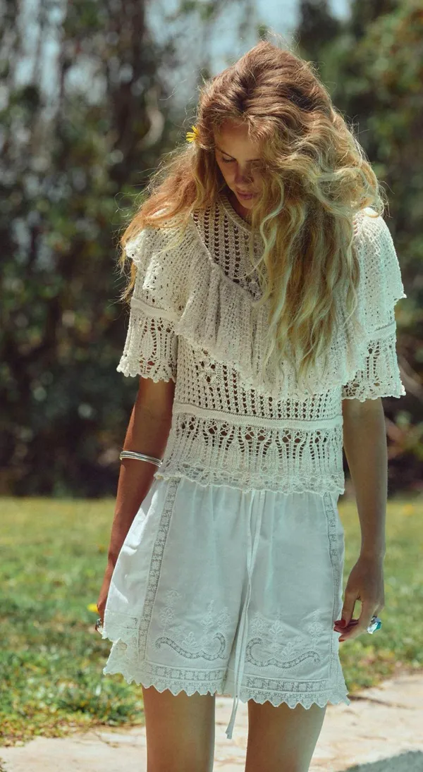 Bohemian Crochet Top - Image 6