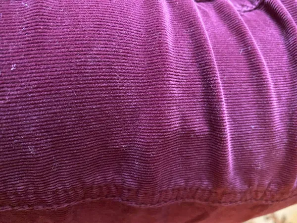Free People Maroon Corduroy Mini Skirt - Image 3