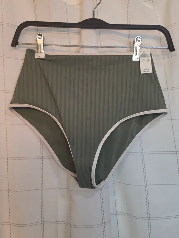 Aerie Wide Rib High Waisted Bikini Bottom - Image 2