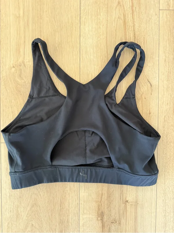 JoyLab Black Double-Strap Sports Bra - Image 2