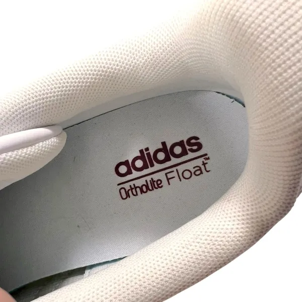 Adidas Unisex Cloudfoam Ortholite Advantage Red Stripe Sneakers - Image 3