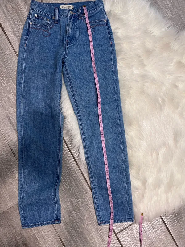 Madewell Straight-Leg Blue Denim Jeans - Image 3