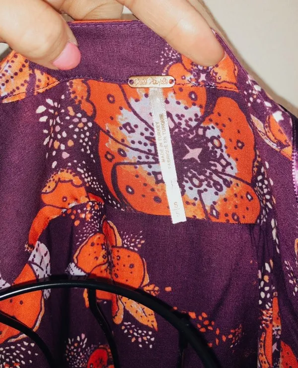Free People Purple Tunic Top - Image 5