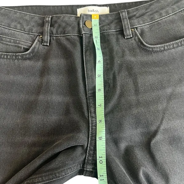 Ba&Sh Evan Straight Leg in Blackstone Jeans 26 - Image 9