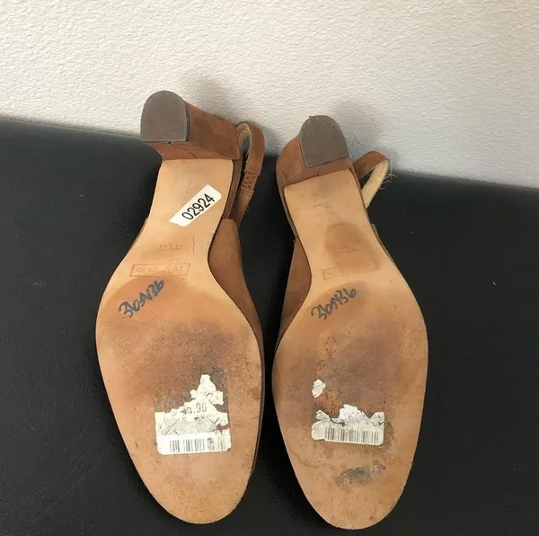 Women’s brown shoes size 8,5 - Image 9