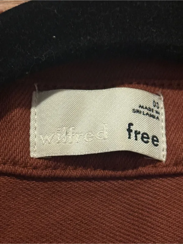 Wilfred Free Utility jumpsuit burnt red size 00 - Image 2