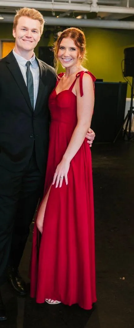 Azazie Bridesmaid Dress Worn ONCE - Image 2