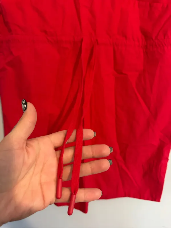 Anthropologie Daily Practice Red Mini Tennis Club Dress - Small - Image 6