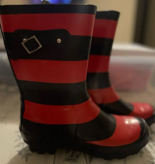 Tommy Hilfiger Striped Hilfiger rain boots - Image 3