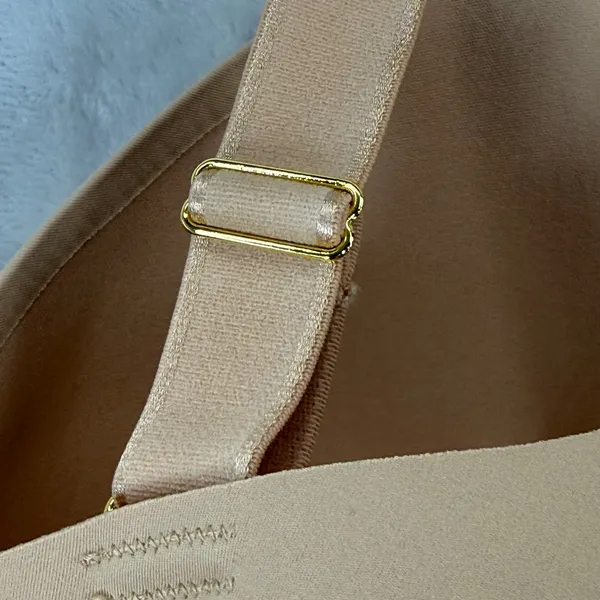 Knix WingWoman‎ Contour Bra Beige Nude Seamless Wireless Size 7++ Full Coverage - Image 4