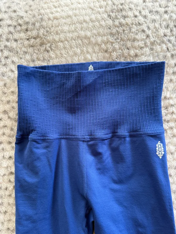 Free People Movement Leggings Blue XS/S - Image 4