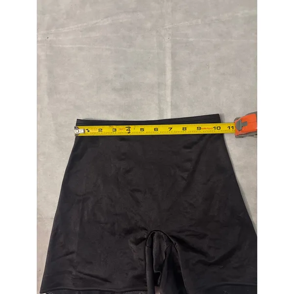Cabernet Black Elastic Shapewear Slimming Shorts M PinUp Bodycon Film Noir Retro - Image 7