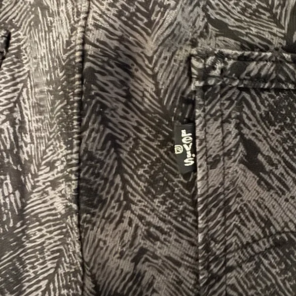 Levi’s 529 Gray Floral Straight Leg Skinny Jeans Size 12 - Image 7